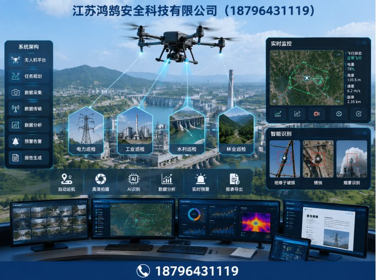 漳州无人机巡检系统展示图